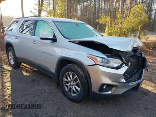 2020 Chevrolet Traverse LT Leather with VIN 1GNERHKW6LJ143908, listed as a IAAI auction lot 41242498 with 149,903 mi miles. Bid and sale history available at carsss.com. Image 1.