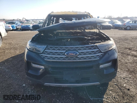 2020 Ford Explorer Limited with VIN 1FMSK8FH8LGA06215, listed as a Copart auction lot 42633995 with 0 mi miles and Non Repairable. Bid and sale history available at carsss.com. Image 5.