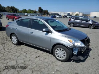 2013 Nissan Versa SV with VIN 3N1CN7AP2DL853742, listed as a Copart auction lot 60462615 with 75,587 mi miles and Salvage title. Bid and sale history available at DreamBid. Image 4.