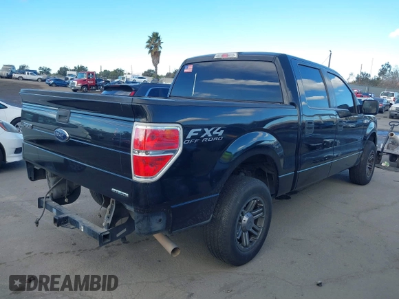 2014 Ford F-150 XL with VIN 1FTEW1CM7EKD71189, listed as a IAAI auction lot 41255410 with 176,249 mi miles. Bid and sale history available at carsss.com. Image 4.