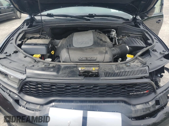 2023 Dodge Durango R/T with VIN 1C4SDJCT0PC682931, listed as a Copart auction lot 64366835 with 36,434 mi miles and Salvage title. Bid and sale history available at DreamBid. Image 12.