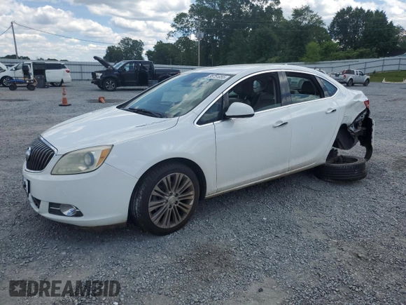2013 Buick Verano with VIN 1G4PP5SK2D4235855, listed as a Copart auction lot 55751055 with 160,589 mi miles and Salvage title. Bid and sale history available at DreamBid. Image 1.