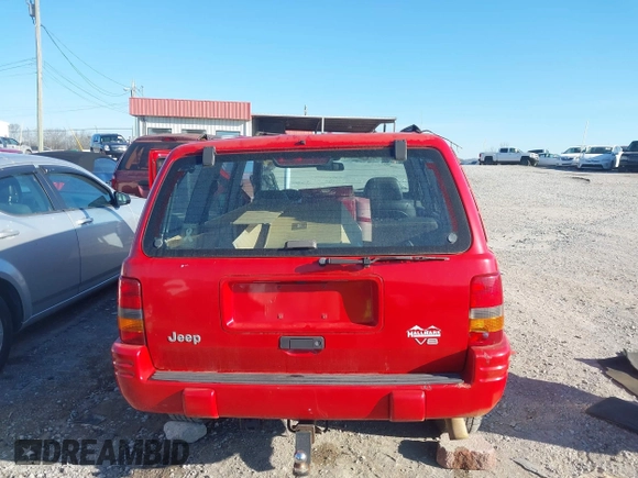 1998 Jeep Grand Cherokee Laredo with VIN 1J4GZ48Y6WC290798, listed as a IAAI auction lot 41816161 with 299,875 mi miles. Bid and sale history available at carsss.com. Image 16.