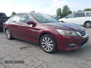 2013 Honda Accord EX-L with VIN 1HGCR2F8XDA168189, listed as a IAAI auction lot 42188246 with 235,286 mi miles and . Bid and sale history available at DreamBid. Image 1.
