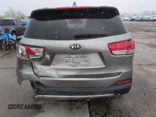 2018 Kia Sorento EX with VIN 5XYPHDA52JG401800, listed as a Copart auction lot 53883105 with 86,396 mi miles and Salvage Title. Bid and sale history available at carsss.com. Image 6.