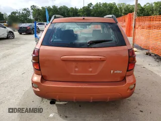 2005 Pontiac Vibe with VIN 5Y2SL63875Z409443, listed as a Copart auction lot 54958525 with 187,005 mi miles and Salvage title. Bid and sale history available at DreamBid. Image 6.