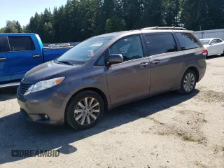 2012 Toyota Sienna XLE z VIN 5TDDK3DC5CS036642, wystawiony jako Copart lot #60503325 z przebiegiem 199 097 mil mil oraz Czysty tytuł • Clean title. Historia ofert i sprzedaży dostępna na DreamBid. Obrazek 1.