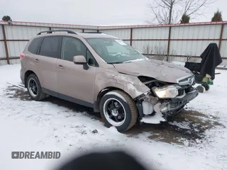 2014 Subaru Forester 2.5i Premium with VIN JF2SJACC3EG414875, listed as a IAAI auction lot 41450947 with 210,937 mi miles. Bid and sale history available at carsss.com. Image 1.