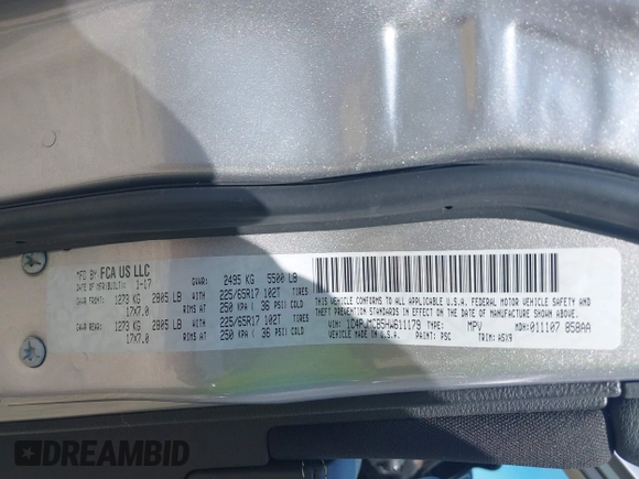 2017 Jeep Cherokee Latitude с VIN 1C4PJMCB5HW611179, выставлен на аукционе IAAI как лот 42314796 с пробегом 72 597 миль миль и . История ставок и продаж доступна на DreamBid. Изображение 9.
