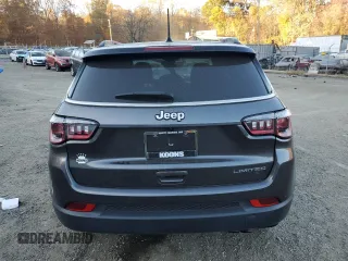2021 Jeep Compass Limited with VIN 3C4NJCCB3MT597123, listed as a Copart auction lot 78966514 with 64,205 mi miles and Salvage Title. Bid and sale history available at carsss.com. Image 6.