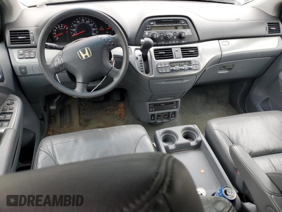 2005 Honda Odyssey EX-L with VIN 5FNRL38705B030402, listed as a Copart auction lot 54888425 with 196,215 mi miles and Clean title. Bid and sale history available at DreamBid. Image 8.