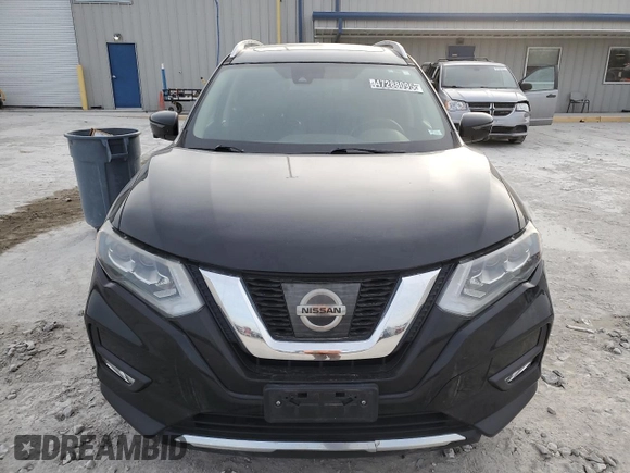 2017 Nissan Rogue SL with VIN JN8AT2MV6HW250174, listed as a Copart auction lot 47288095 with 145,717 mi miles and Clean Title. Bid and sale history available at carsss.com. Image 5.