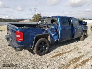 2018 GMC Sierra 1500 SLE with VIN 3GTU2MEC3JG122936, listed as a Copart auction lot 78657184 with 114,013 mi miles and Salvage Title. Bid and sale history available at carsss.com. Image 3.