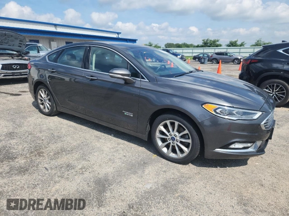 2017 Ford Fusion Titanium with VIN 3FA6P0SU5HR134672, listed as a Copart auction lot 64281645 with 97,284 mi miles and Clean title. Bid and sale history available at DreamBid. Image 4.