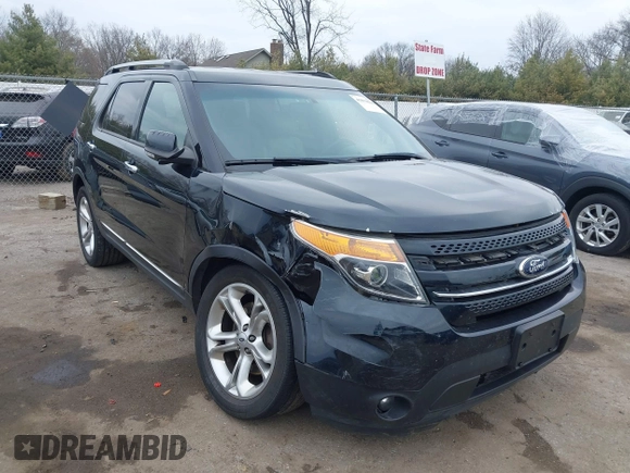 2014 Ford Explorer Limited with VIN 1FM5K7F89EGB50009, listed as a IAAI auction lot 41878694 with 115,990 mi miles and . Bid and sale history available at carsss.com. Image 6.