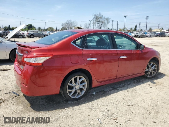 2014 Nissan Sentra SV with VIN 3N1AB7AP6EY286780, listed as a Copart auction lot 53915655 with 141,200 mi miles and Clean Title. Bid and sale history available at DreamBid. Image 3.
