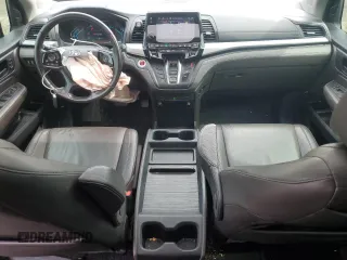 2018 Honda Odyssey EX-L with VIN 5FNRL6H79JB096121, listed as a Copart auction lot 51909765 with 157,150 mi miles and Salvage Title. Bid and sale history available at carsss.com. Image 8.