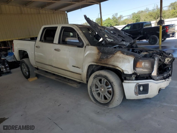 2014 GMC Sierra 1500 Denali with VIN 3GTU2WEC4EG324525, listed as a Copart auction lot 75679544 with 0 mi miles and Clean Title. Bid and sale history available at carsss.com. Image 4.