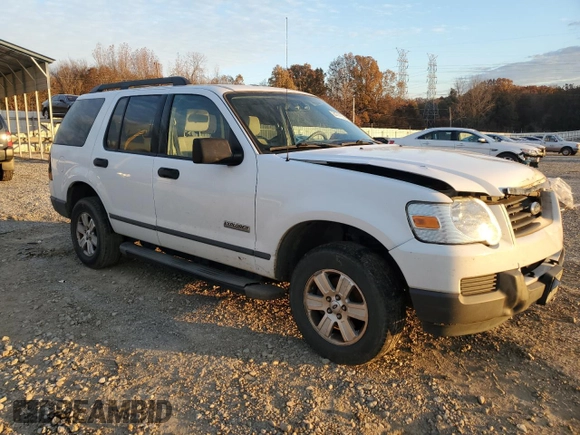 2006 Ford Explorer XLS with VIN 1FMEU62E16ZA01521, listed as a Copart auction lot 84741954 with 76,057 mi miles and Clean title. Bid and sale history available at DreamBid. Image 4.