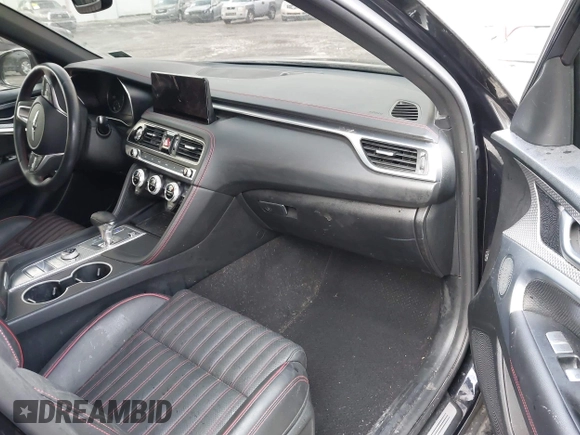 2023 Genesis G70 2.0T with VIN KMTG34TA5PU120298, listed as a IAAI auction lot 41515747 with 32,724 mi miles and . Bid and sale history available at DreamBid. Image 5.