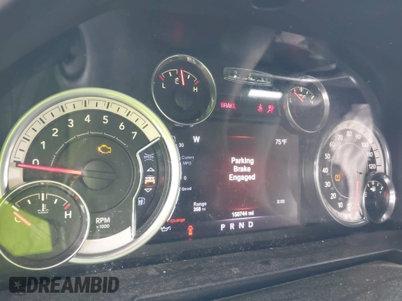2016 Ram 1500 Lone Star with VIN 1C6RR6LTXGS169454, listed as a IAAI auction lot 41947483 with 150,744 mi miles. Bid and sale history available at carsss.com. Image 7.