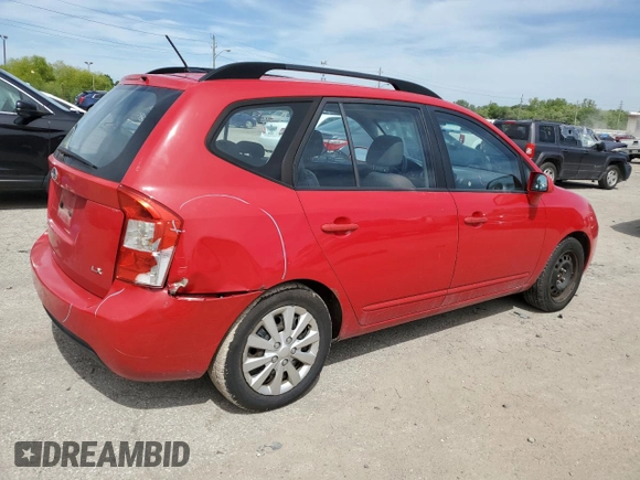 2009 Kia Rondo LX Base with VIN KNAFG528797273170, listed as a Copart auction lot 61351024 with 209,296 mi miles and Salvage Title. Bid and sale history available at carsss.com. Image 3.