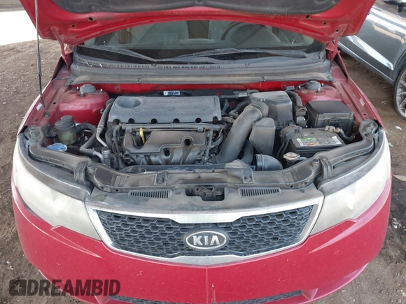 2013 Kia Forte EX with VIN KNAFU4A25D5682823, listed as a IAAI auction lot 41985904 with 173,856 mi miles. Bid and sale history available at carsss.com. Image 10.