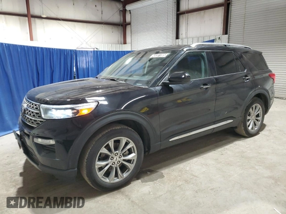 2024 Ford Explorer Limited with VIN 1FMSK7FHXRGA30180, listed as a Copart auction lot 45591995 with 22,382 mi miles and Clean Title. Bid and sale history available at carsss.com. Image 1.
