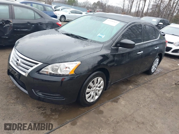 2014 Nissan Sentra S with VIN 3N1AB7AP0EY321359, listed as a IAAI auction lot 41498963 with 116,819 mi miles and . Bid and sale history available at DreamBid. Image 17.