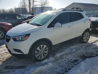 2018 Buick Encore Preferred with VIN KL4CJESB5JB636127, listed as a Copart auction lot 46576905 with 88,486 mi miles and Salvage Title. Bid and sale history available at carsss.com. Image 1.