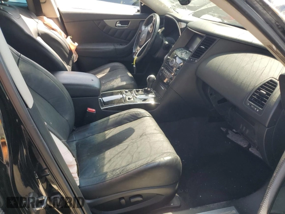 2016 Infiniti QX70 with VIN JN8CS1MU5GM671391, listed as a Copart auction lot 47544115 with 111,425 mi miles and Salvage title. Bid and sale history available at DreamBid. Image 7.
