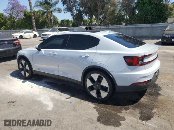 2023 Polestar 2 z VIN YSMED3KA7PL127245, wystawiony jako Copart lot #58486935 z przebiegiem 39 736 mil mil oraz Czysty tytuł • Clean title. Historia ofert i sprzedaży dostępna na DreamBid. Obrazek 2.