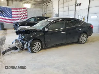 2017 Nissan Sentra S z VIN 3N1AB7AP6HY247448, wystawiony jako Copart lot #47256335 z przebiegiem Nie podano mil oraz Szkoda całkowita • Salvage title. Historia ofert i sprzedaży dostępna na DreamBid. Obrazek 1.