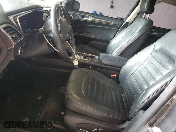 2017 Ford Fusion SE with VIN 3FA6P0HDXHR213441, listed as a Copart auction lot 53442915 with 128,624 mi miles and Salvage title. Bid and sale history available at DreamBid. Image 7.