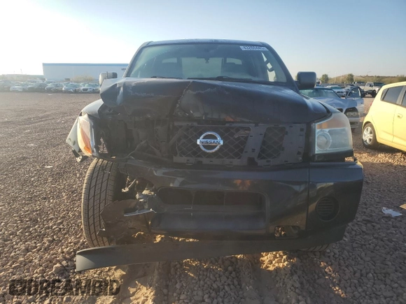 2015 Nissan Titan S with VIN 1N6AA0EJ3FN506112, listed as a Copart auction lot 43260445 with 146,523 mi miles and Salvage Title. Bid and sale history available at carsss.com. Image 5.