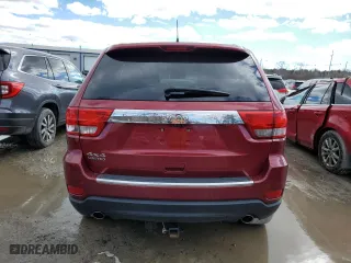 2012 Jeep Grand Cherokee Limited with VIN 1C4RJFBT5CC124735, listed as a Copart auction lot 46738405 with 0 mi miles and Clean Title. Bid and sale history available at carsss.com. Image 6.