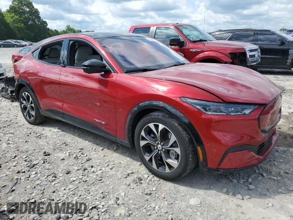 2022 Ford Mustang Mach-E Premium with VIN 3FMTK3SU0NMA01304, listed as a Copart auction lot 63823505 with 35,661 mi miles and Salvage title. Bid and sale history available at DreamBid. Image 4.