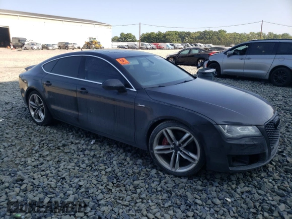2012 Audi A7 3.0 Premium Plus with VIN WAUSGAFC4CN001717, listed as a Copart auction lot 68653784 with 123,670 mi miles and Salvage Title. Bid and sale history available at carsss.com. Image 4.