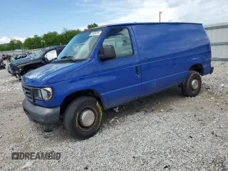 2003 Ford Econoline Cargo z VIN 1FTNE24223HA52007, wystawiony jako Copart lot #56955795 z przebiegiem 251 774 mil mil oraz Szkoda całkowita • Salvage title. Historia ofert i sprzedaży dostępna na DreamBid. Obrazek 1.