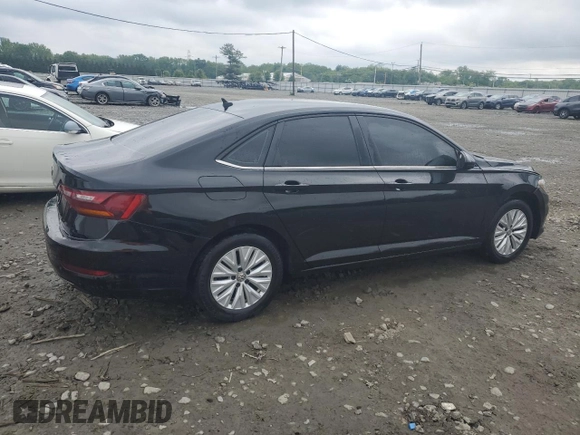 2019 Volkswagen Jetta S with VIN 3VWC57BU7KM128742, listed as a Copart auction lot 58776385 with 128,343 mi miles and Salvage title. Bid and sale history available at DreamBid. Image 3.