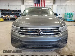 2024 Volkswagen Tiguan S with VIN 3VVRB7AX9RM198790, listed as a Copart auction lot 44741355 with 0 mi miles and Salvage Title. Bid and sale history available at carsss.com. Image 5.