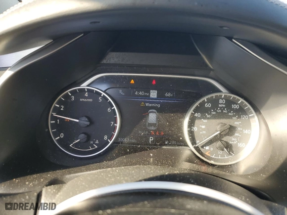 2024 Nissan Murano SL with VIN 5N1AZ2CJ8RC110814, listed as a Copart auction lot 48553325 with 30,063 mi miles and Salvage Title. Bid and sale history available at carsss.com. Image 9.