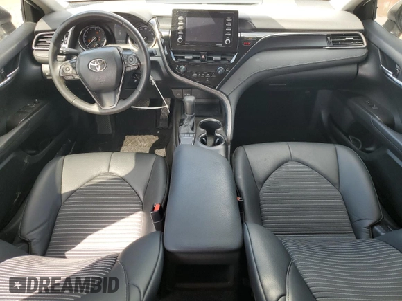 2023 Toyota Camry SE with VIN 4T1G11AKXPU767953, listed as a Copart auction lot 50728415 with 63,249 mi miles and Salvage Title. Bid and sale history available at DreamBid. Image 8.