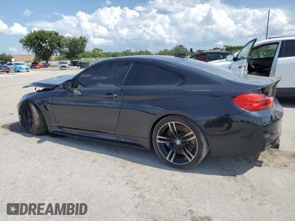 2016 BMW M4 with VIN WBS3R9C52GK338151, listed as a Copart auction lot 64882884 with Not Provided miles and Salvage Title. Bid and sale history available at carsss.com. Image 2.