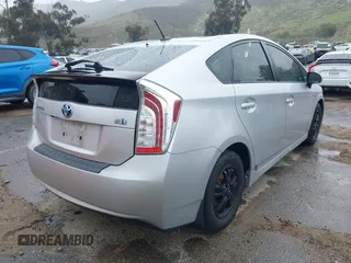 2012 Toyota Prius One with VIN JTDKN3DUXC5478605, listed as a IAAI auction lot 41788143 with 136,876 mi miles and . Bid and sale history available at carsss.com. Image 4.
