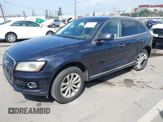 2015 Audi Q5 Premium Plus with VIN WA1LFAFP4FA018830, listed as a IAAI auction lot 41916767 with 114,234 mi miles. Bid and sale history available at carsss.com. Image 17.