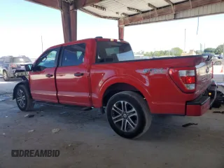 2023 Ford F-150 XL with VIN 1FTEW1CP3PKD22908, listed as a Copart auction lot 49398685 with 16,931 mi miles and Salvage Title. Bid and sale history available at carsss.com. Image 2.