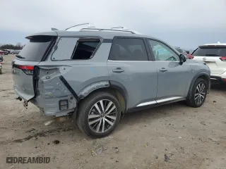 2022 Nissan Pathfinder Platinum with VIN 5N1DR3DK0NC249534, listed as a Copart auction lot 43412725 with 48,164 mi miles and Salvage Title. Bid and sale history available at carsss.com. Image 3.