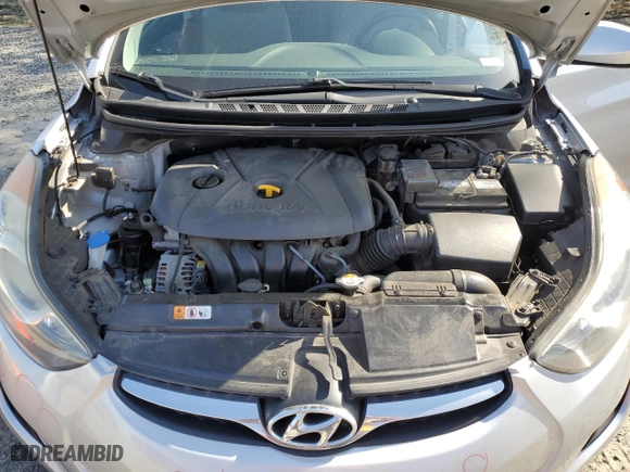2013 Hyundai Elantra GLS PZEV with VIN 5NPDH4AE3DH196312, listed as a Copart auction lot 53170355 with 94,526 mi miles and Salvage Title. Bid and sale history available at carsss.com. Image 13.