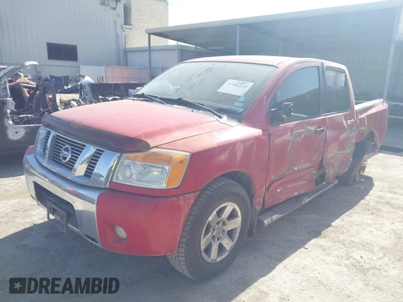 2011 Nissan Titan SV with VIN 1N6BA0ED0BN308385, listed as a IAAI auction lot 41681034 with 184,681 mi miles and . Bid and sale history available at DreamBid. Image 17.